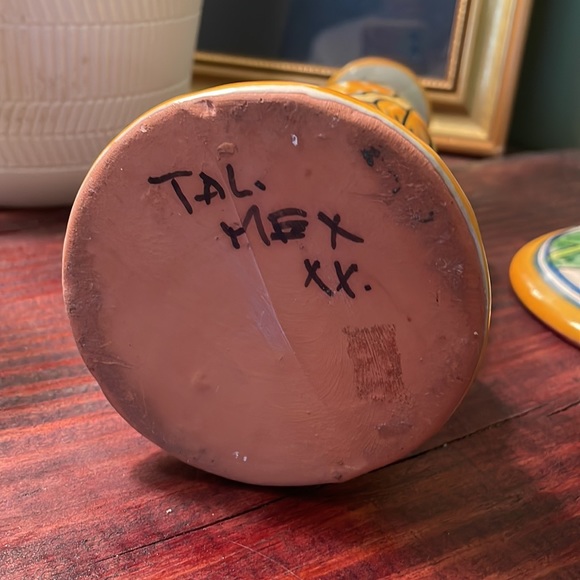 Vintage Mexican Folkart Candlesticks - Picture 6 of 7